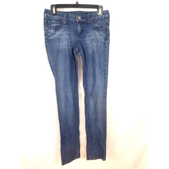 3/$25 Seven7 Size 25 Tapered Leg Jeans - Picture 6 of 6